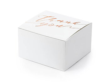 PRESENTASKAR | 10 -pack | Thank you | roséguld