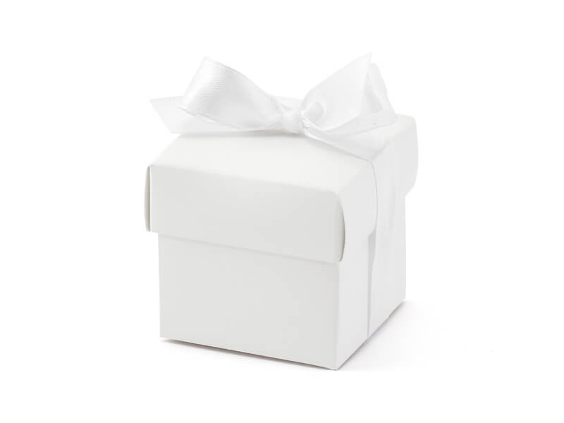 PRESENTASKAR | 10 -pack | Vita med band - 2