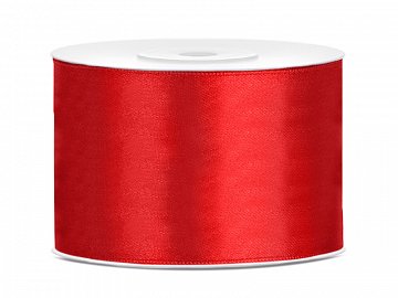 Satinband Rött - 5