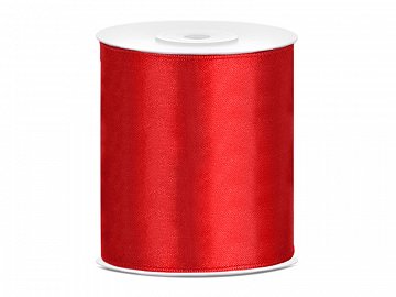 Satinband Rött - 7