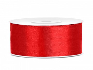 Satinband Rött - 4