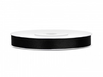 Satinband Svart - 5