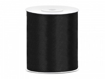 Satinband Svart - 7