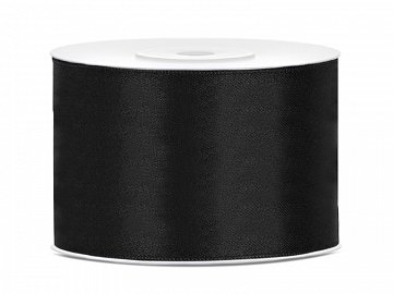 Satinband Svart - 4