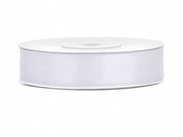 Satinband Vitt - 2