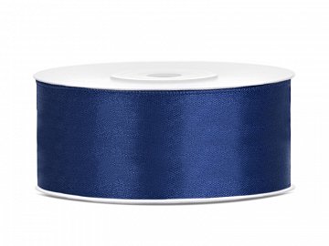 SATINBAND | marinblå - 2