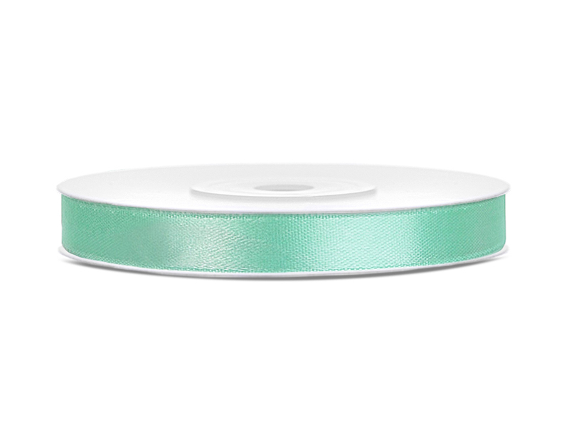 Satinband Mint - 6