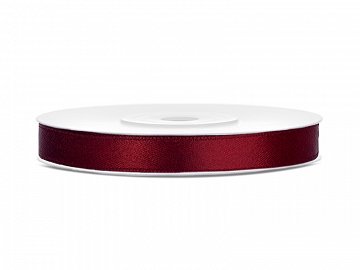 Satinband Vinrött - 5
