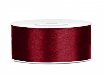 Satinband Vinrött - 6