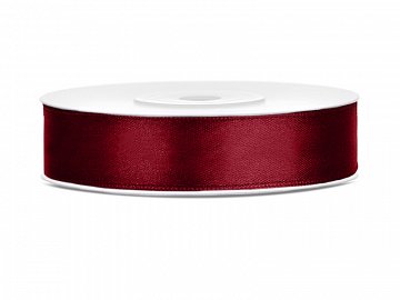 Satinband Vinrött - 2