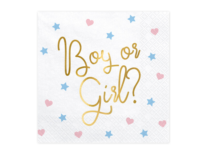 SERVETTER | 20-pack | "Boy or Girl?"