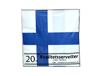 Servetter | Flagga | Finland