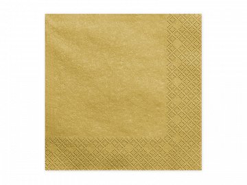Servetter 20-pack Guld