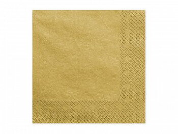 Servetter 20-pack Guld