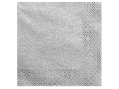 SERVETTER | 40x40 cm | Silver