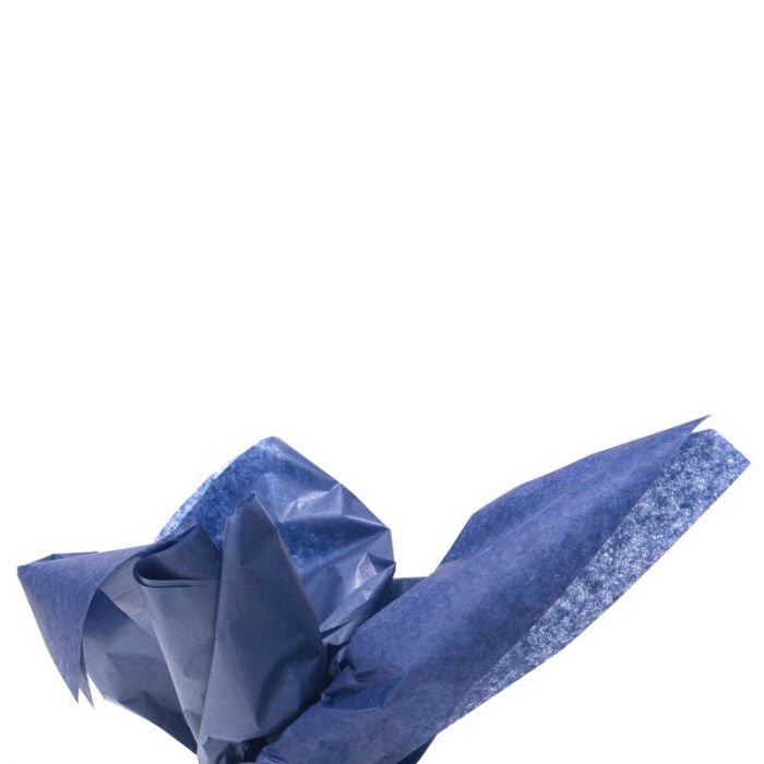 Silkespapper Marinblå 24-pack