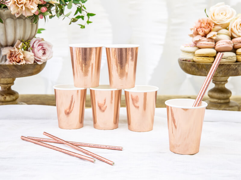 Sugrör Roséguld - 3
