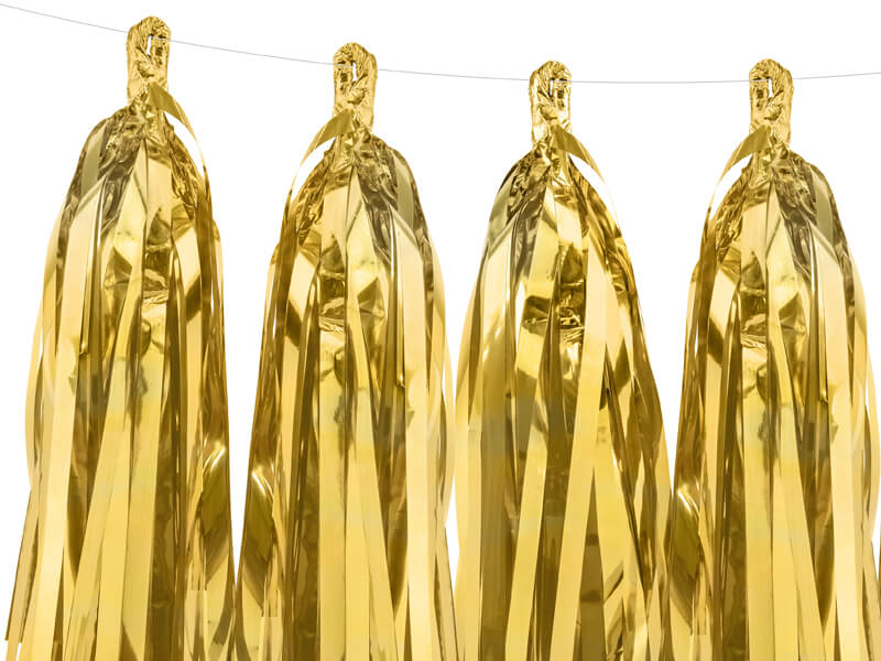 Tasselgirlang Guld Metallic - 2