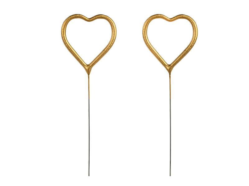 Tomtebloss | Sparkler| 2-pack | hjärtan - 2