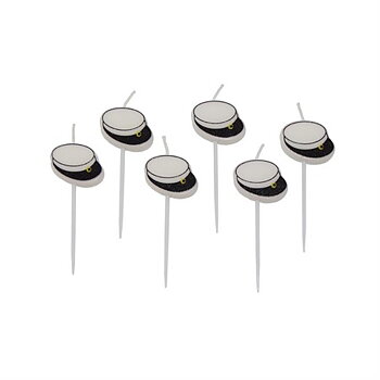 Tårtljus Studentmössor 6-pack