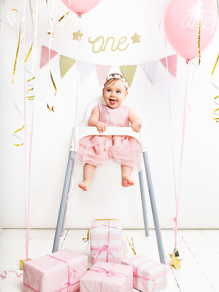 Vimpel 1.3 m Rosa Guld - 2