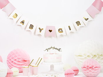 Vimpel Baby Girl rosa mix