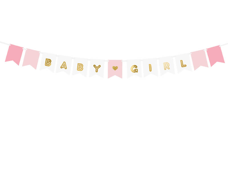 Vimpel Baby Girl rosa mix - 2