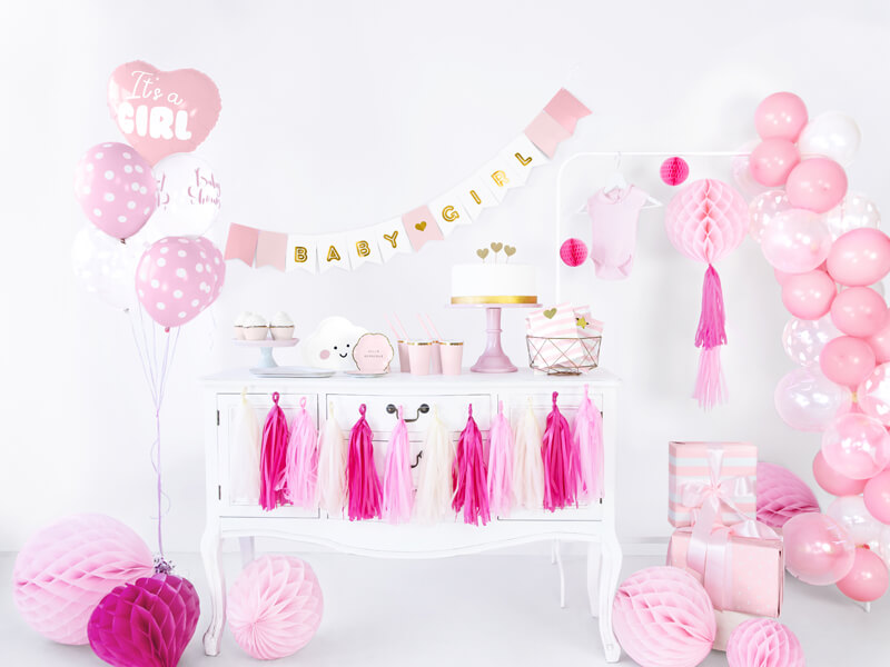 Vimpel Baby Girl rosa mix - 4