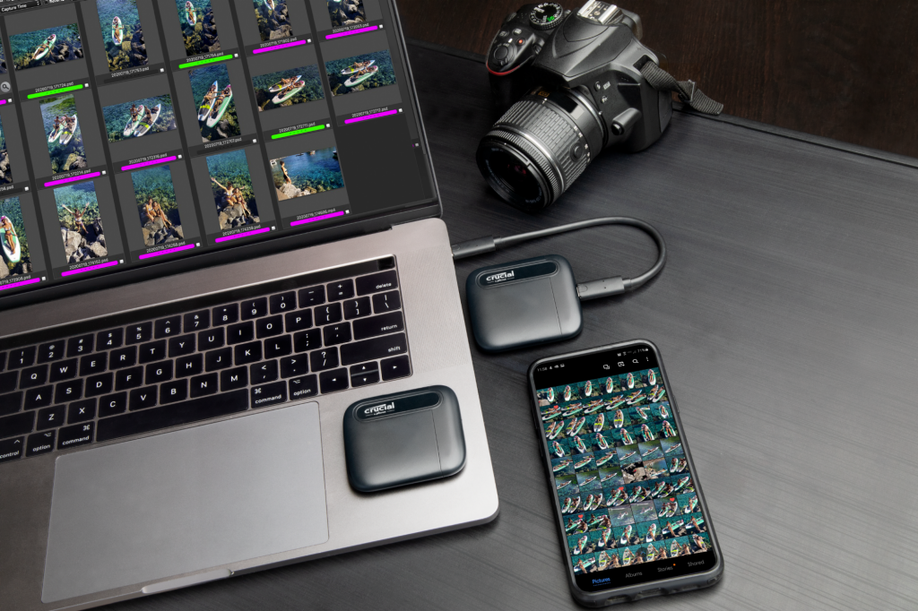 Crucial portable SSD X6 4TB - 2