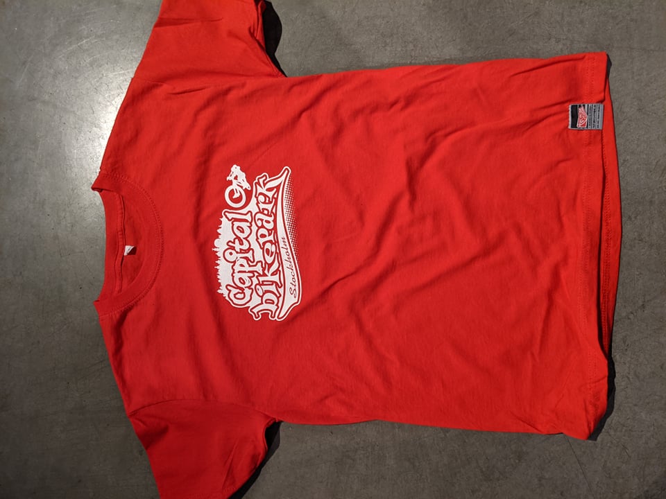 T-shirt Capitalbikepark logo