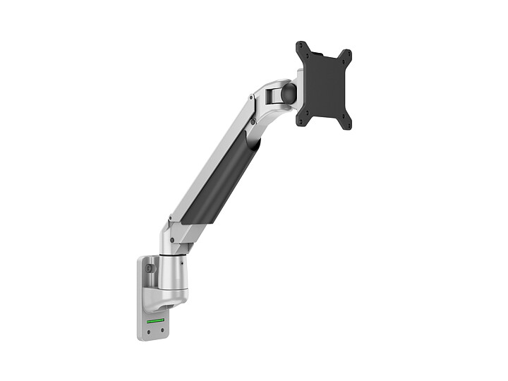 M VESA Gas Lift Arm Wall Basic Silver