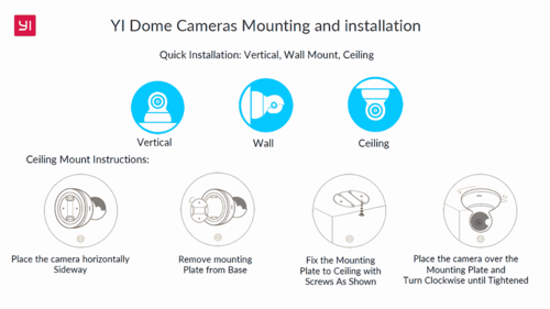 Xiaomi YI Dome Camera 1080p - 3