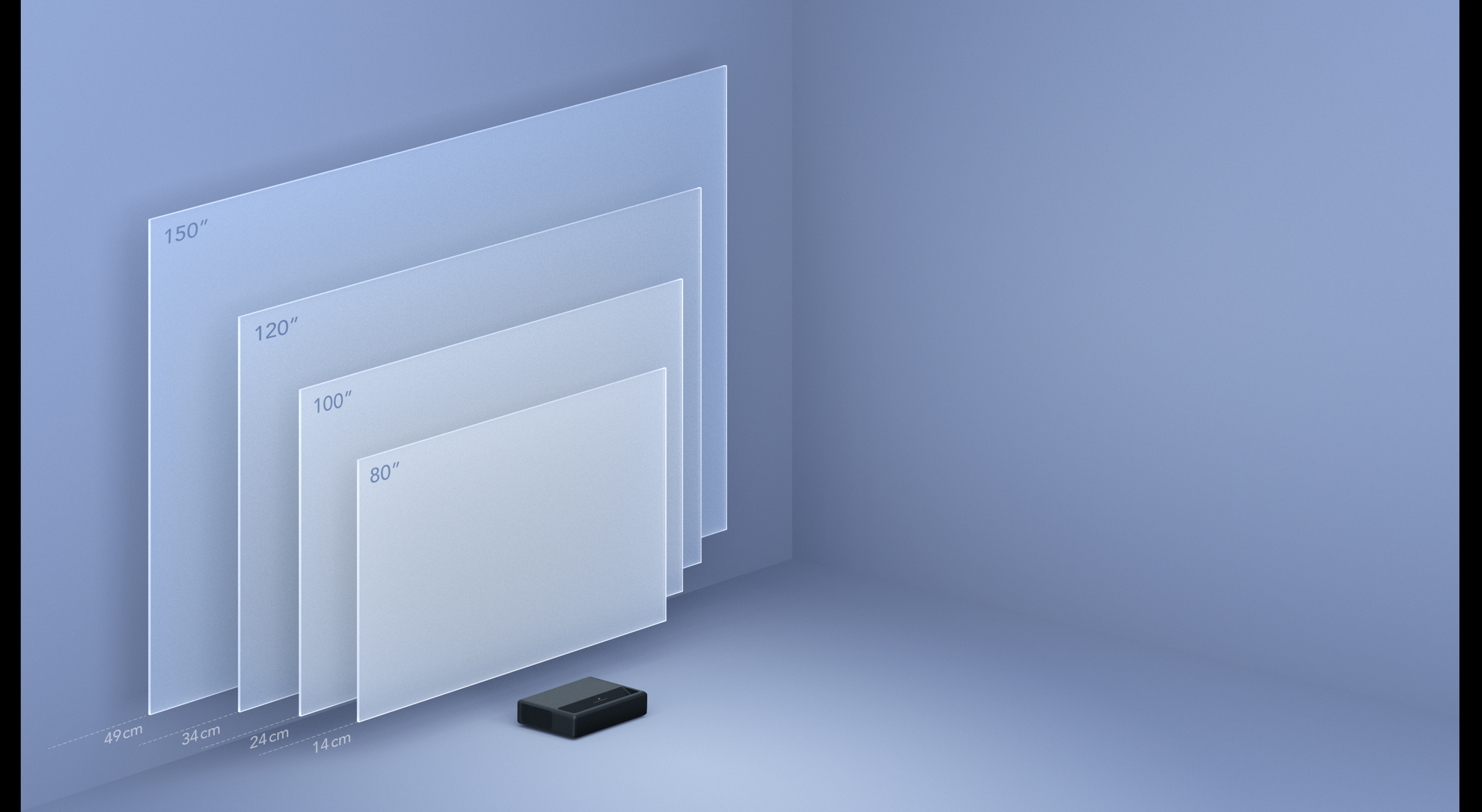Mi 4K Laser Projector 150’’ - 3