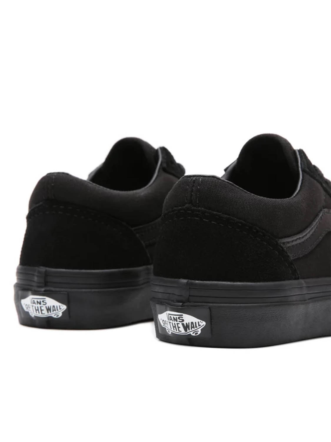 Vans Junior/Kids - Old Skool Black/Black - 5