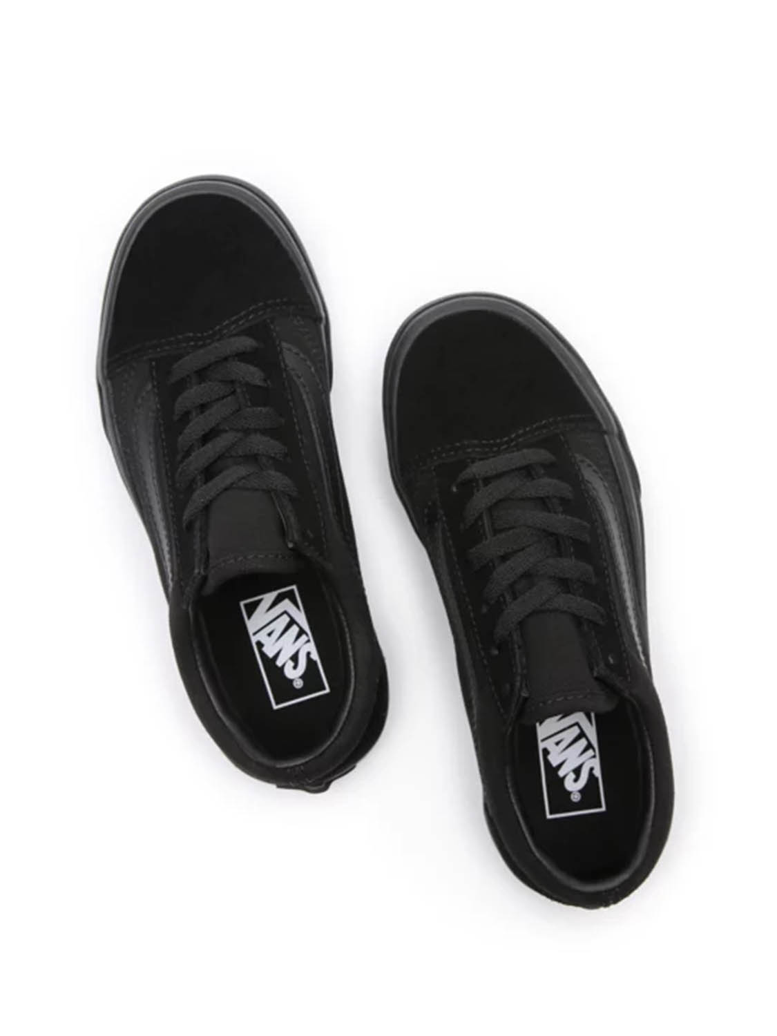 Vans Junior/Kids - Old Skool Black/Black - 4