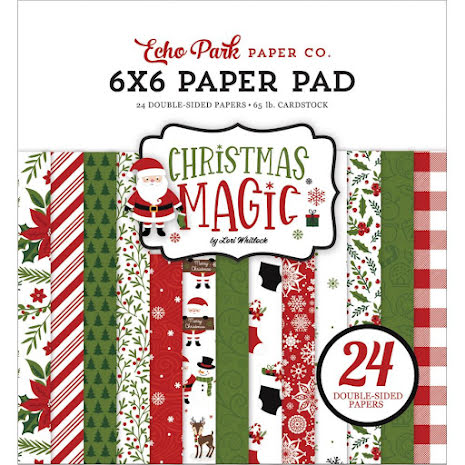 Echo Park Double-Sided Paper Pad 6X6 - Christmas Magic