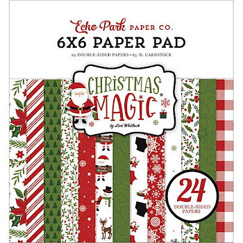 Echo Park Double-Sided Paper Pad 6X6 - Christmas Magic