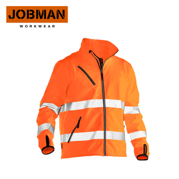 Softshell -takki Jobman 1202 Oranssi KL3