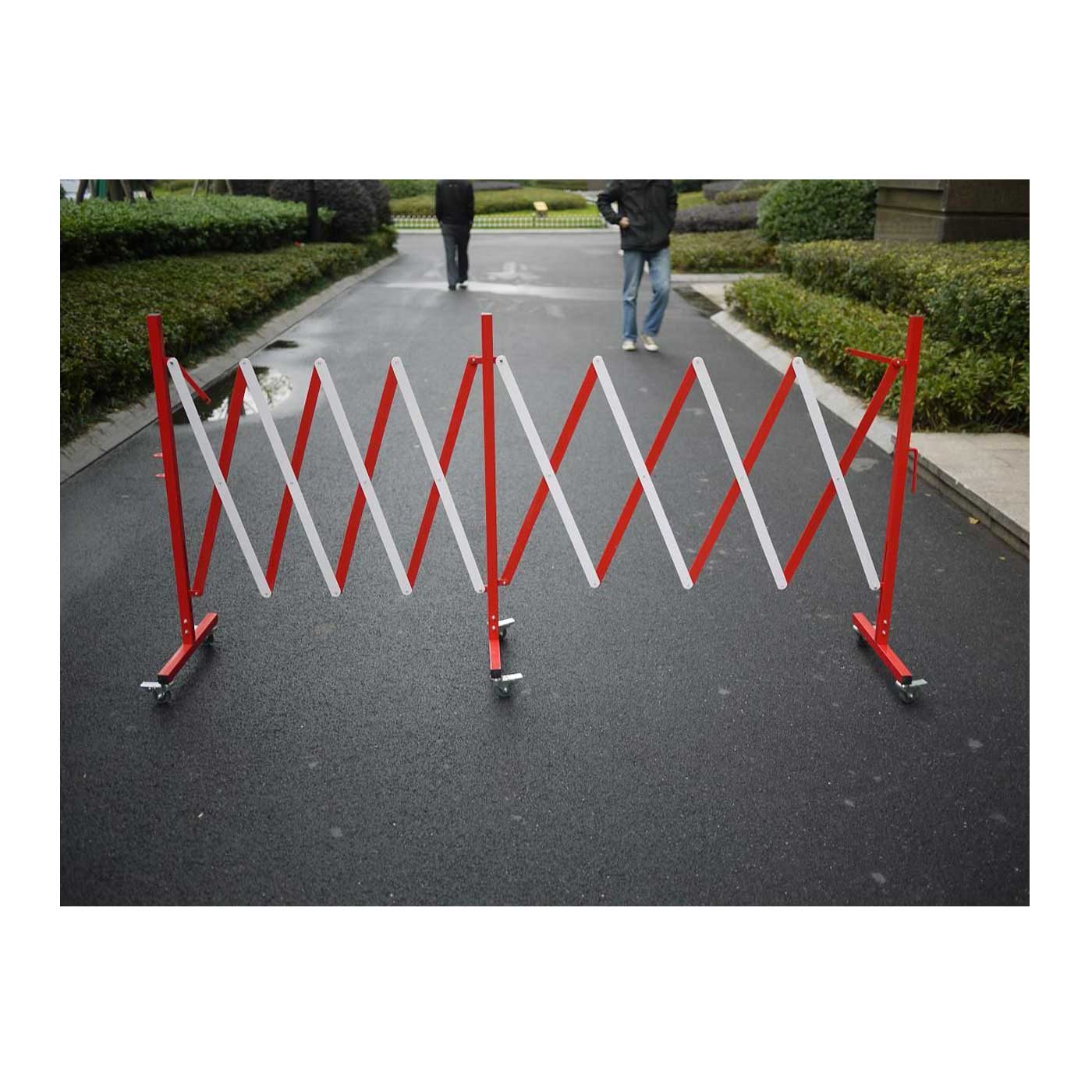 Utdragbart staket på hjul - 3