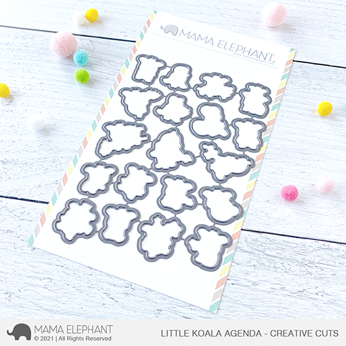  MAMA ELEPHANT -LITTLE KOALA AGENDA - CREATIVE CUTS