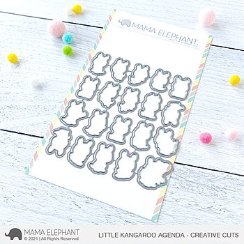 MAMA ELEPHANT-LITTLE KANGAROO AGENDA - CREATIVE CUTS