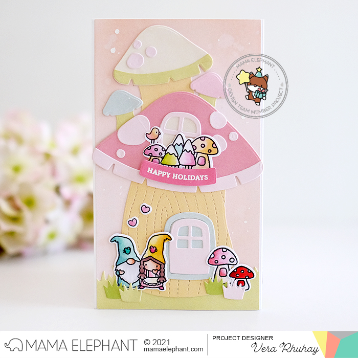 MAMA ELEPHANT-MUSHROOM HOME - CREATIVE CUTS - 3