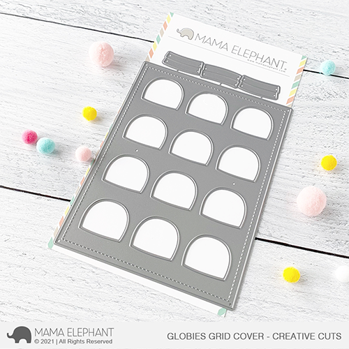  MAMA ELEPHANT -GLOBIES GRID COVER - CREATIVE CUTS