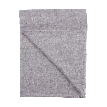 Mjuk, skön större sjal/halsduk cashmere/ull från Amanda Christensen 70 x 180cm Greymelange