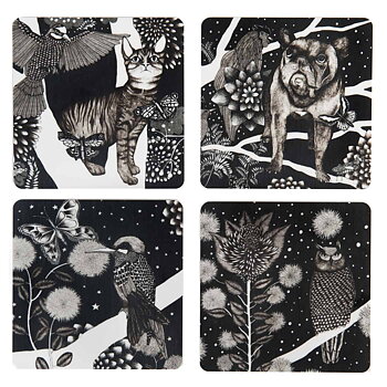 Coasters four animals