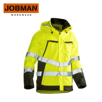 Kuoritakki Jobman 1283 Keltainen / Musta KL3