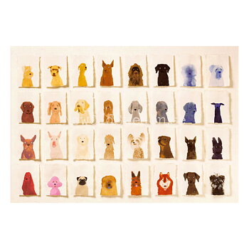 Rainbow Dogs 2020 - Holly Frean - Postcard A6 - 1607