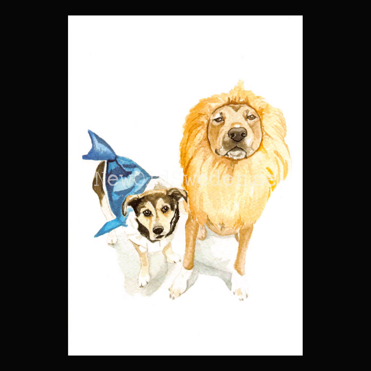 Trick or Treat 2020 - Wallace May - Postcard A6 - 1607