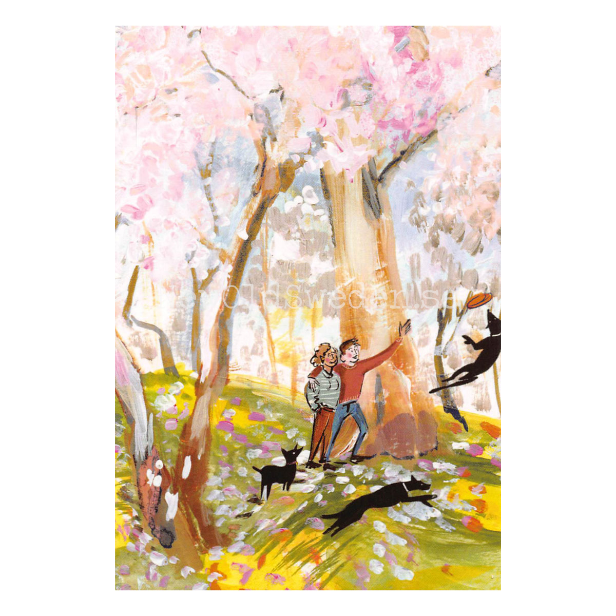 Dog Walk 2020 - Mokshini - Postcard A6 - 1607 - 2