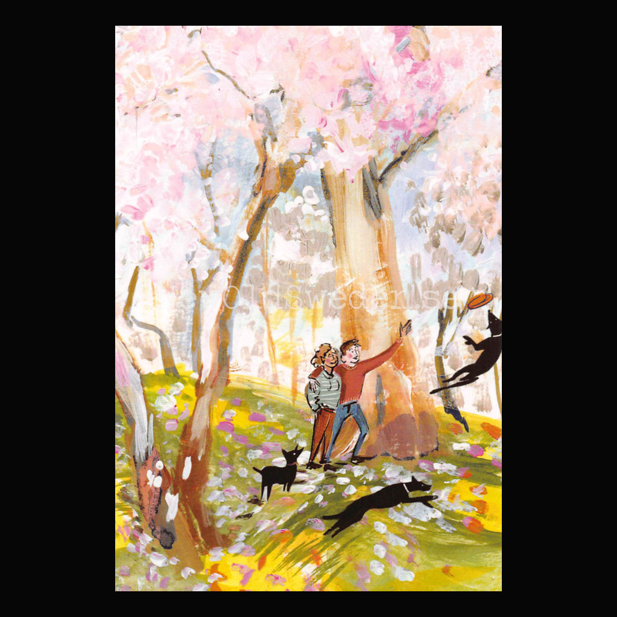 Dog Walk 2020 - Mokshini - Postcard A6 - 1607